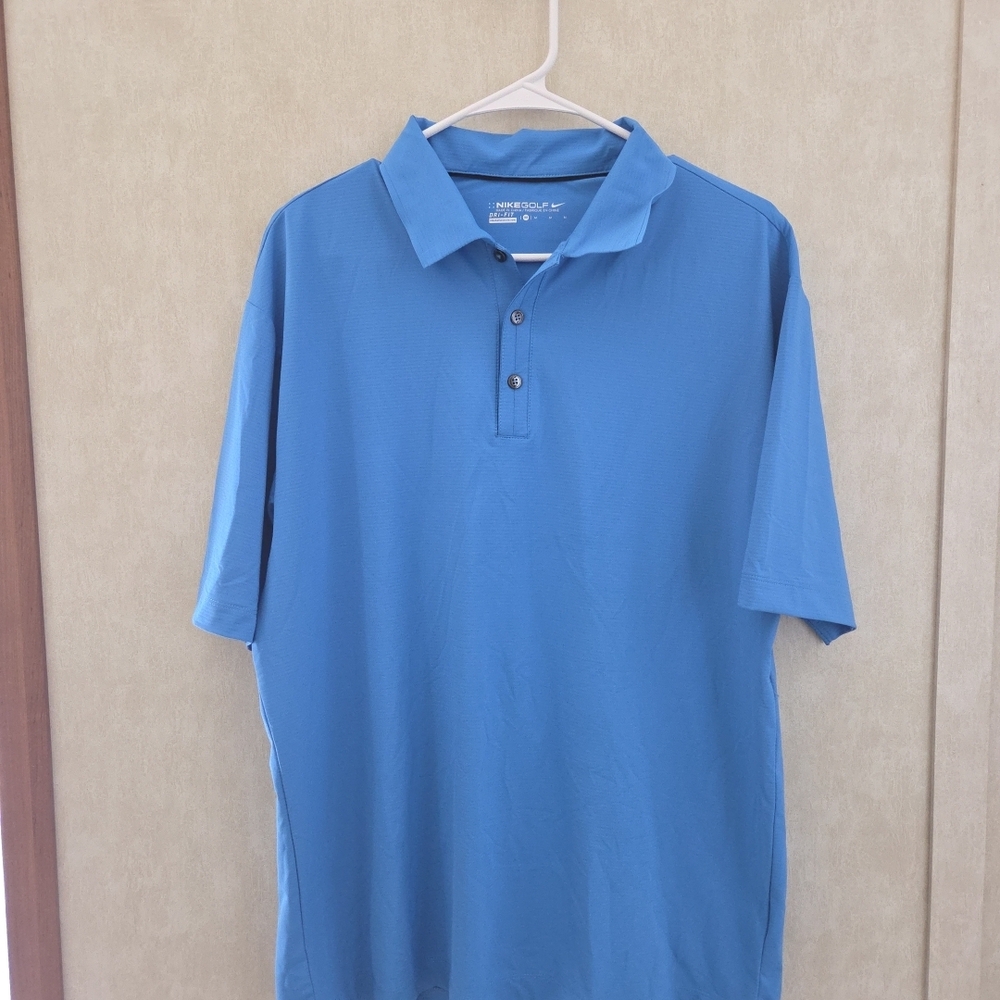 Nike Dri-Fit Men's Classic Blue Polo Shirt